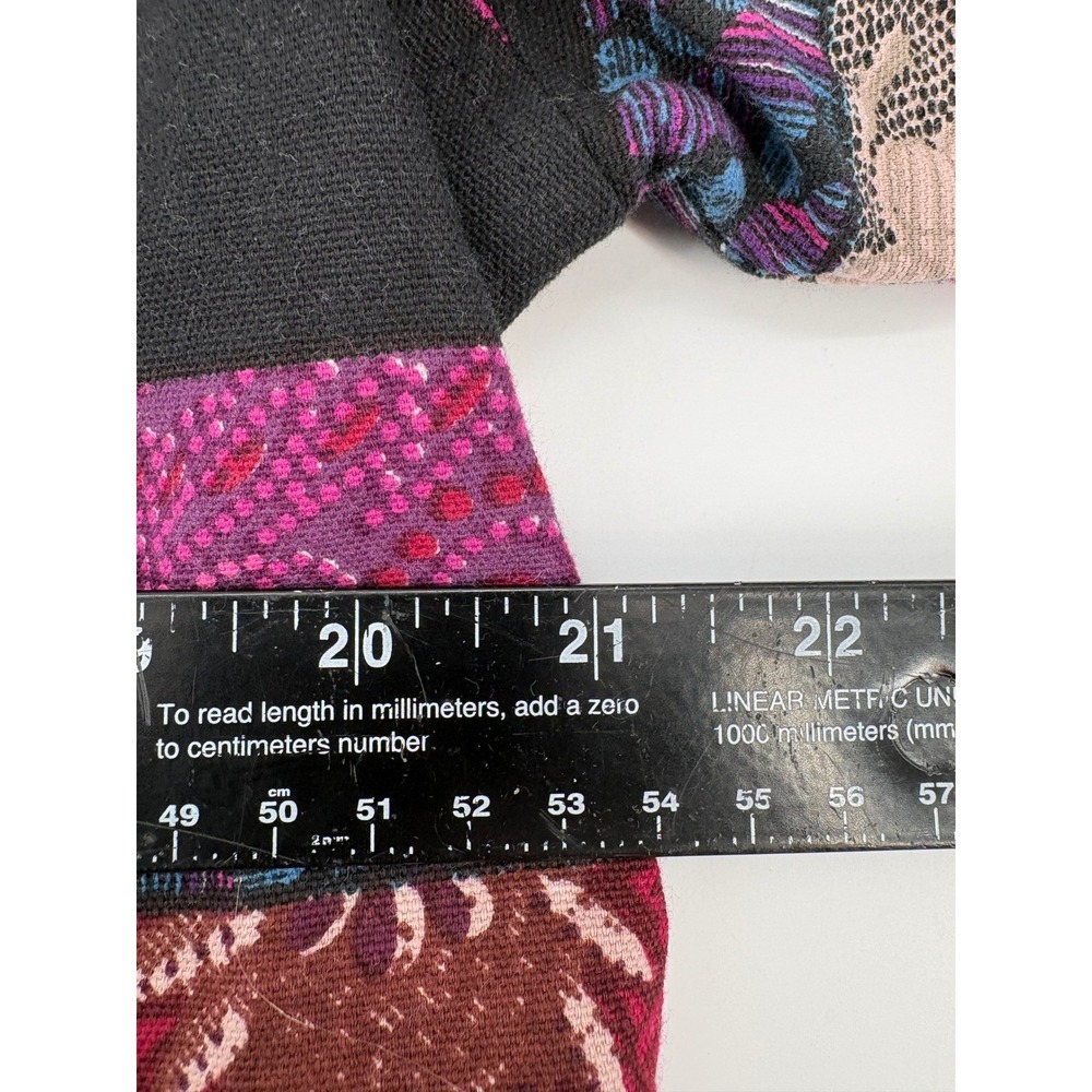 Choices Women's L‎ Geometric Print Button Up Jacket Multi Color - Picture 8 of 9
